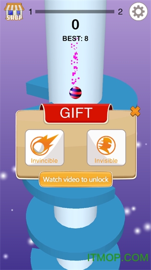 跳球掉落的图册