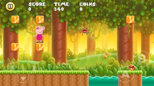 小猪佩奇大冒险是手游版的图册