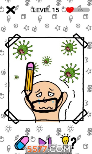 画画脑洞大大大游戏的图册