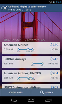 Expedia旅游服务(酒店、机票与租车)的图册