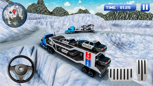 越野警车运输的图册