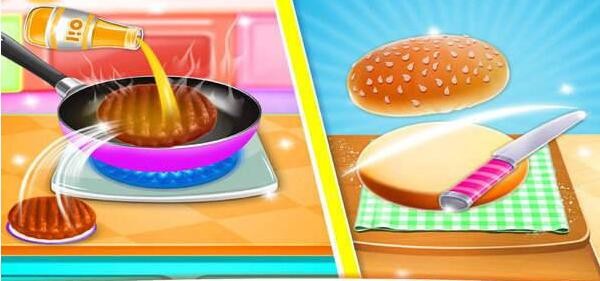 老爹汉堡制造商的图册