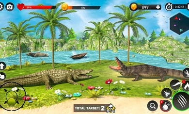 饥饿的鳄鱼的图册