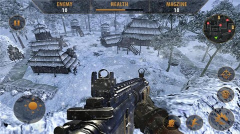 刺激冬季战场的图册