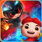 猪猪侠之摩托英雄手机游戏(人气动漫改编)