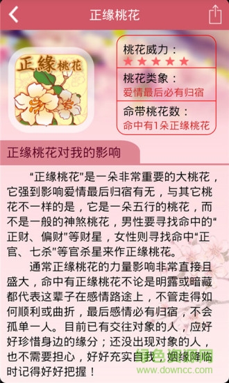 2015八字桃花测试免费的图册