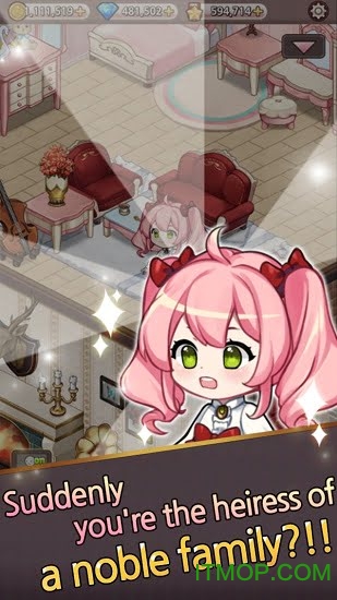 贵族女孩装饰度假小屋的图册