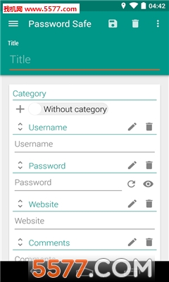 PasswordSafe(密码保护)的图册