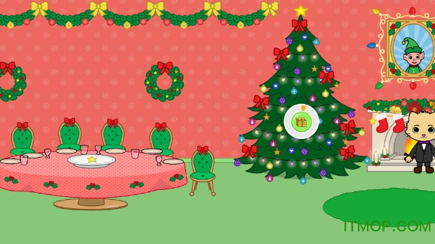 雅萨宠物圣诞节的图册