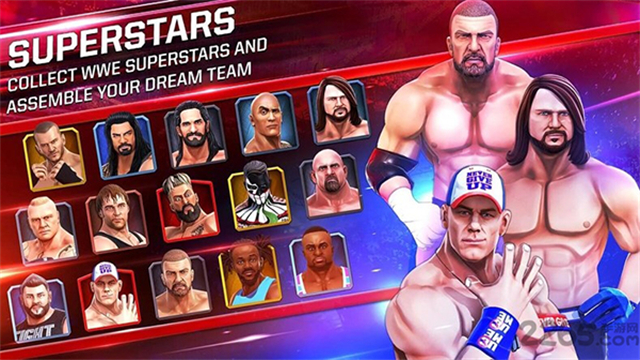 美国职业摔跤游戏WWE手机版的图册