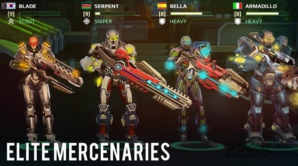 繁荣的佣兵游戏的图册