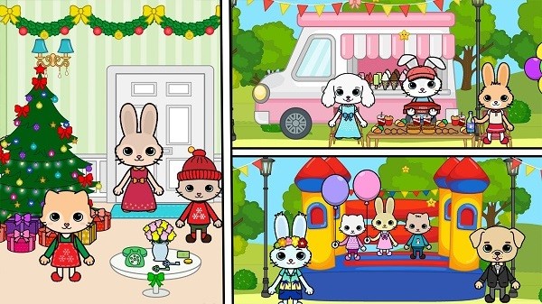 托卡迷你小镇闺密家游戏的图册