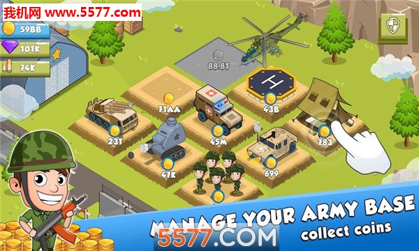 空闲的军队大亨安卓版的图册