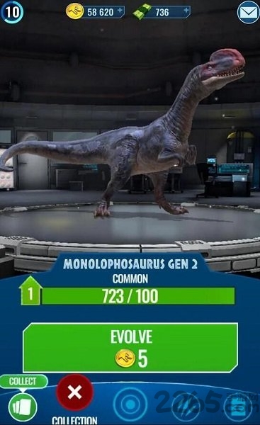 侏罗纪世界生存破解版的图册