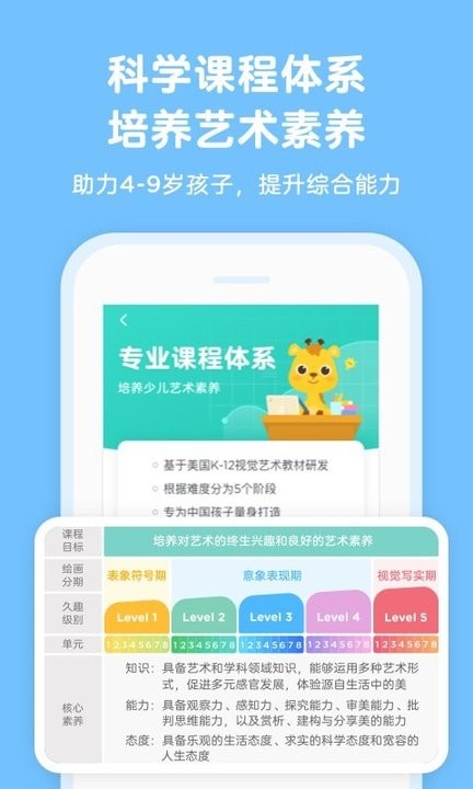 久趣美术家长端app的图册