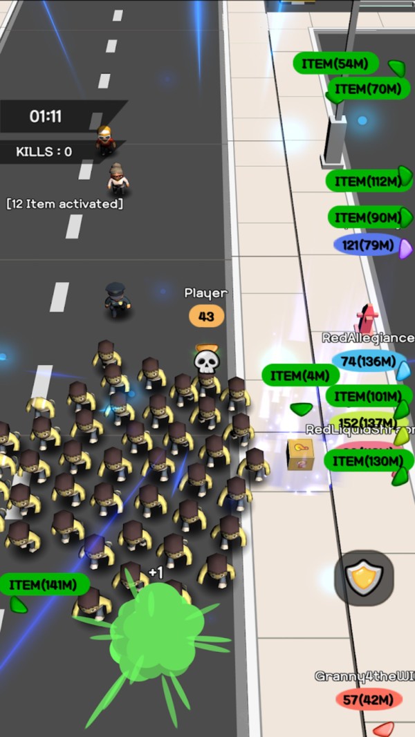 人群恐怖城市的图册