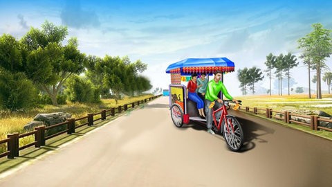 自行车人力车模拟器的图册