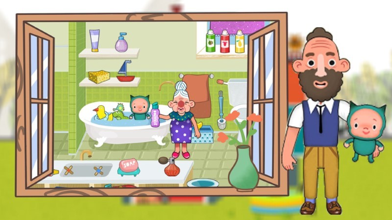 魔法城堡小屋派对游戏的图册