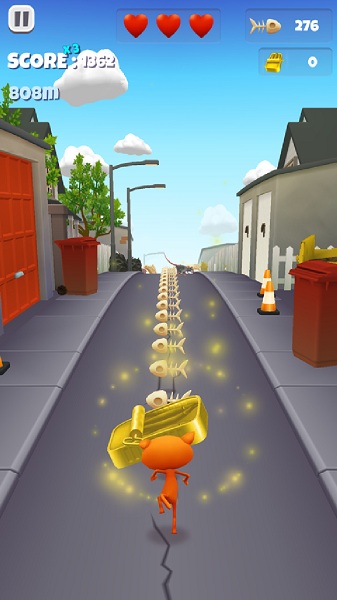 宠物猫无尽跑酷游戏的图册