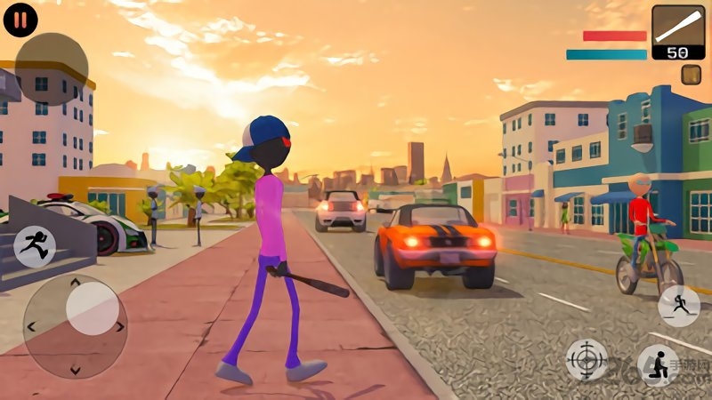 火柴人匪徒战争游戏的图册