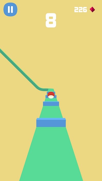 弯曲轨道游戏的图册