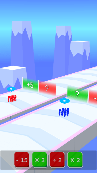 棘手的人群赛跑者游戏的图册