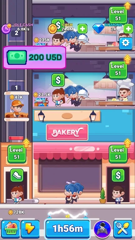 闲置食堂大亨的图册