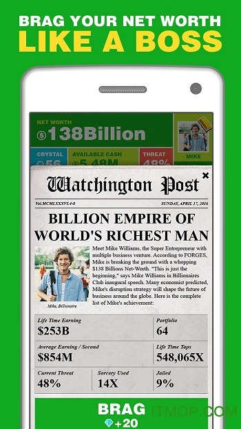 亿万富翁商业大亨的图册