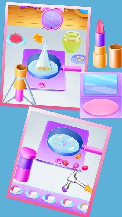 我的蛋糕化妆盒制作游戏的图册