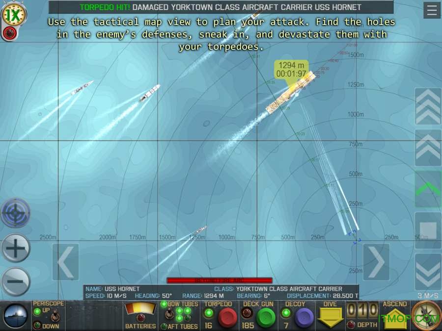 战术潜艇中文汉化版(CrashDiveLite)的图册