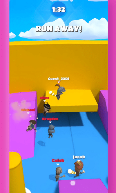 糖豆人抓尾巴手游的图册