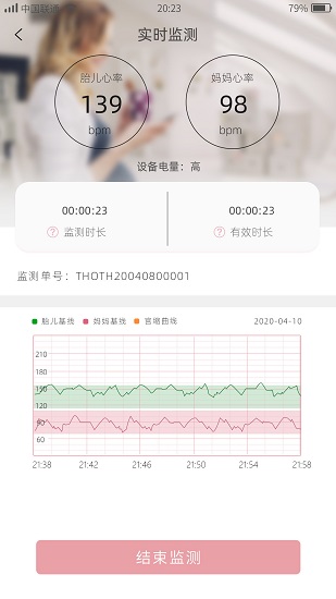 小贴心穿戴式胎儿心电监测仪的图册