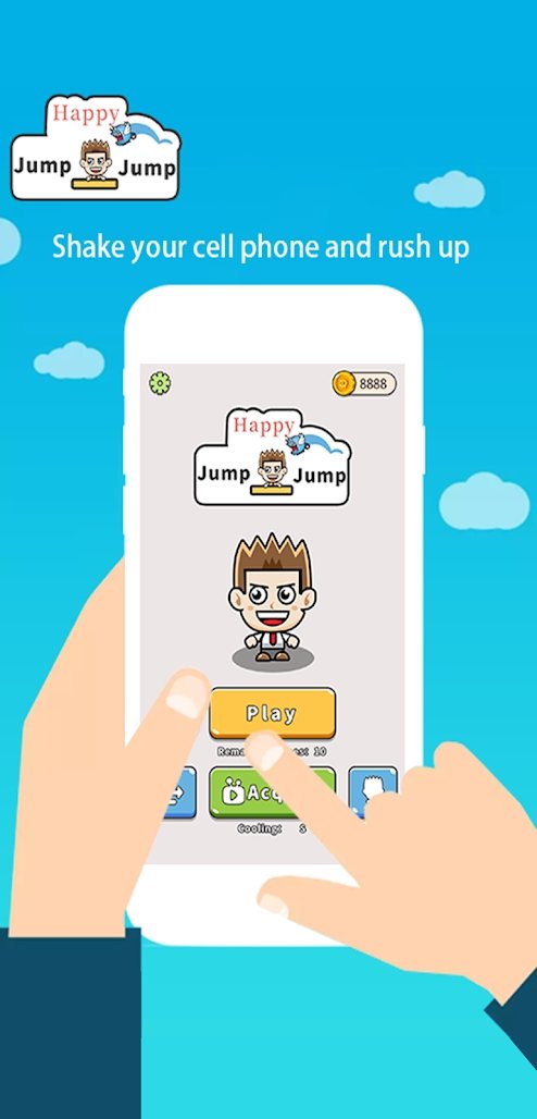 快乐跳跃游戏的图册