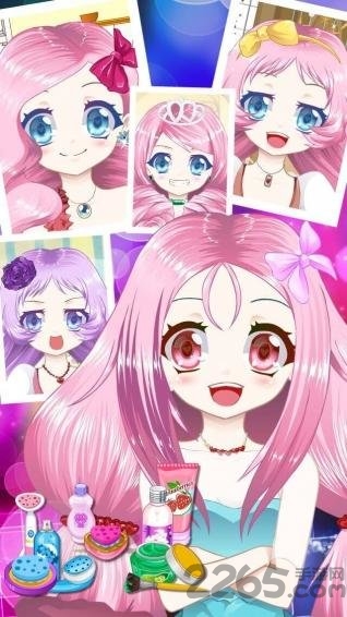 萌萌的动漫女孩换装无限钻石版的图册