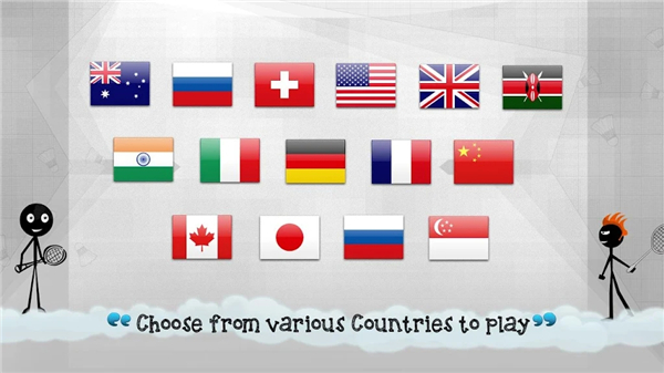 火柴人打羽毛球双人版的图册