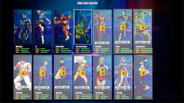 街头英雄的战斗的图册