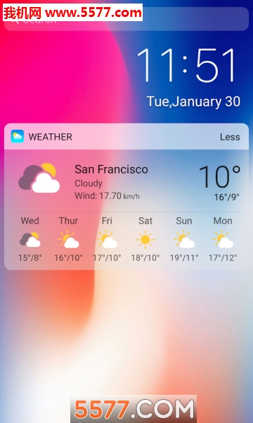 XLauncherPro苹果XR桌面app的图册