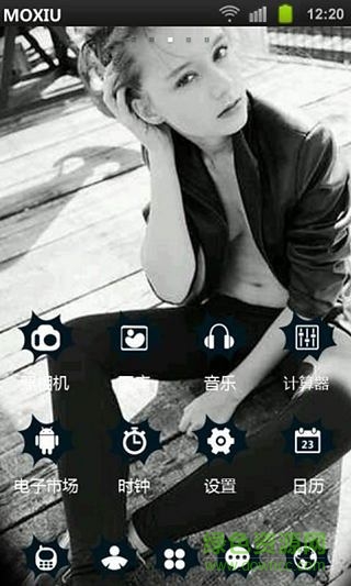 小叛逆魔秀桌面主题壁纸美化软件的图册