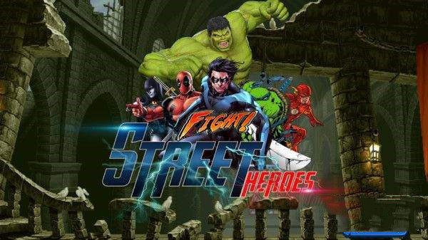 街头英雄的战斗的图册