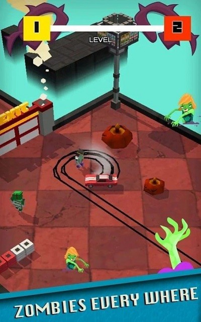 僵尸漂移赛车游戏的图册