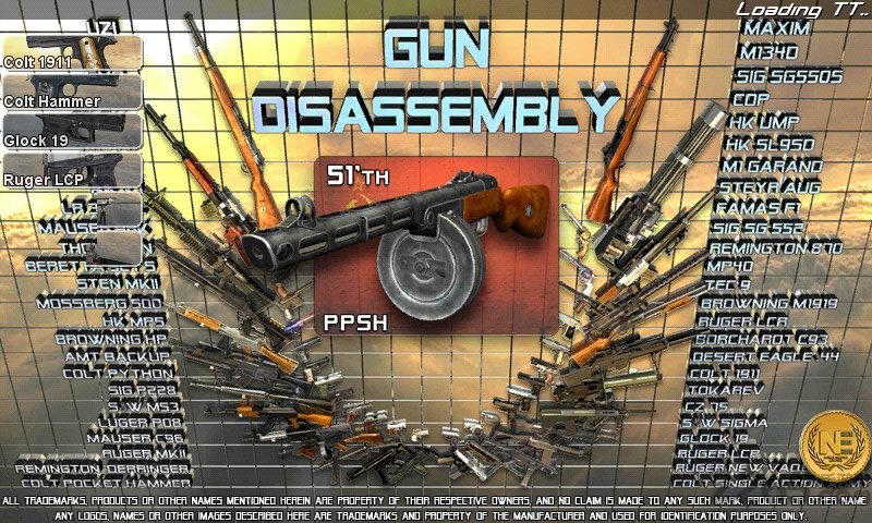 3d枪械拆解2内购破解版的图册