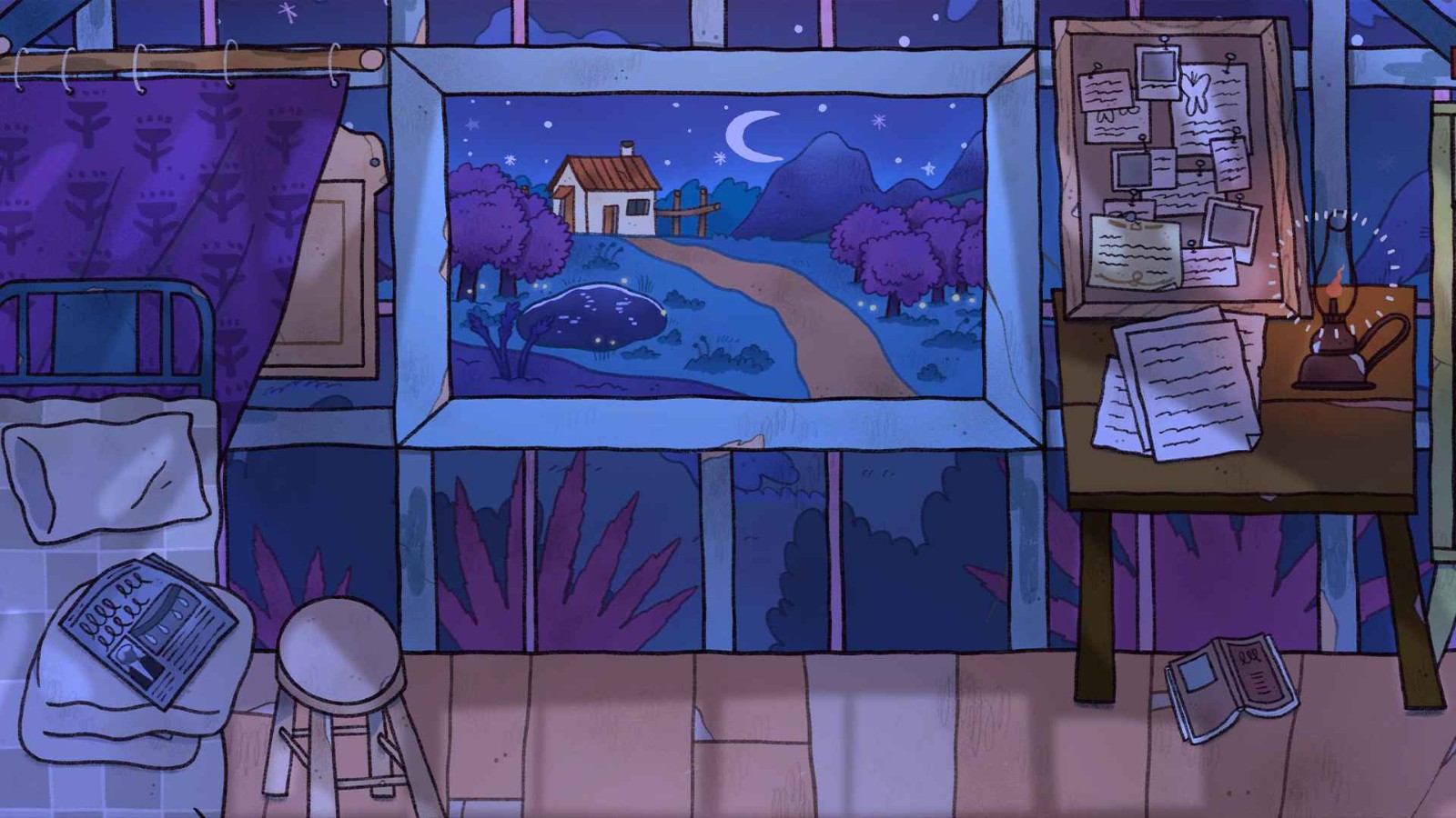 窗台上的蝴蝶的图册