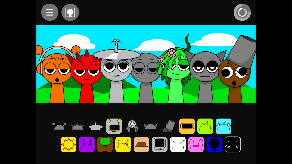 节奏盒子sprunki无广告版的图册