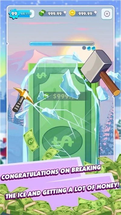 压碎冰块游戏(tapmoneycrushicecube)的图册