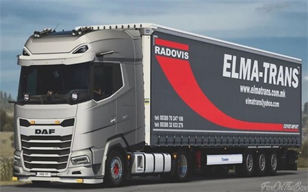 真正的欧洲卡车停车的图册