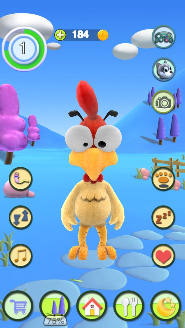 会说话的小鸡的图册