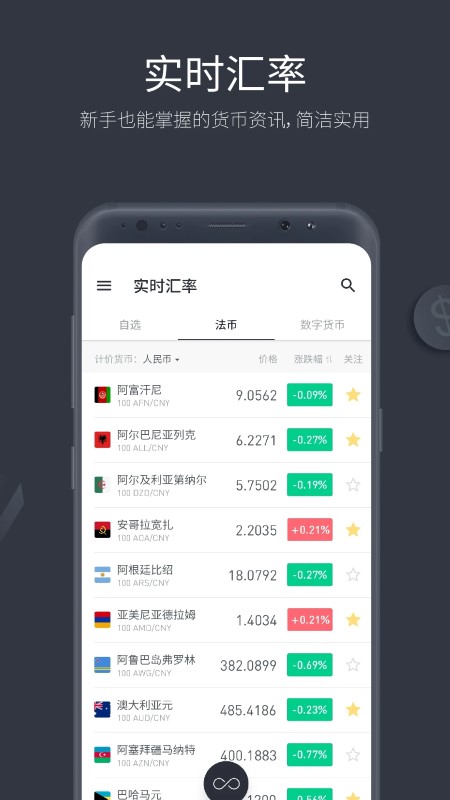 极简汇率app的图册