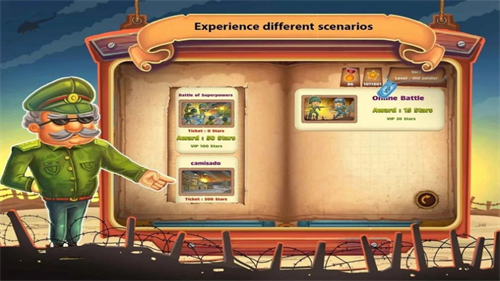 作业本上的战争的图册