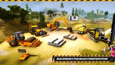 道路建设模拟的图册