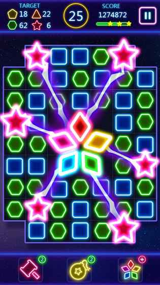 荧光方块传奇的图册